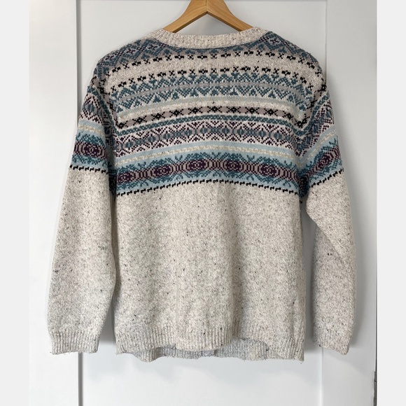 Northern Reflections Vintage Fair Isle Button Up Cardigan - Picture 4 of 9